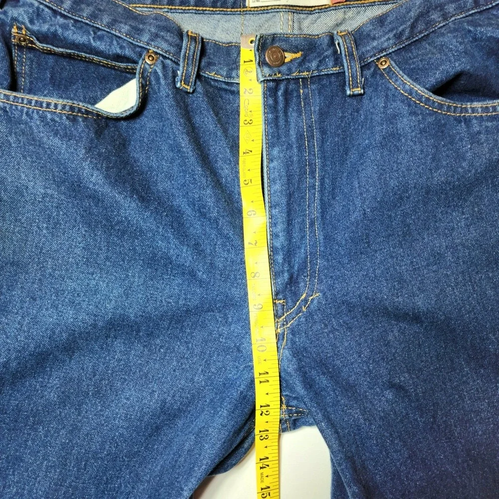 Levi's 505 Relaxed Fit Jeans Men's 38x30 Medium Wash Blue Denim
